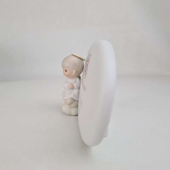 Precious Moments E-6901 "Collection Plaque" Figurine Vintage +2 Ornament - Picture 3 of 7